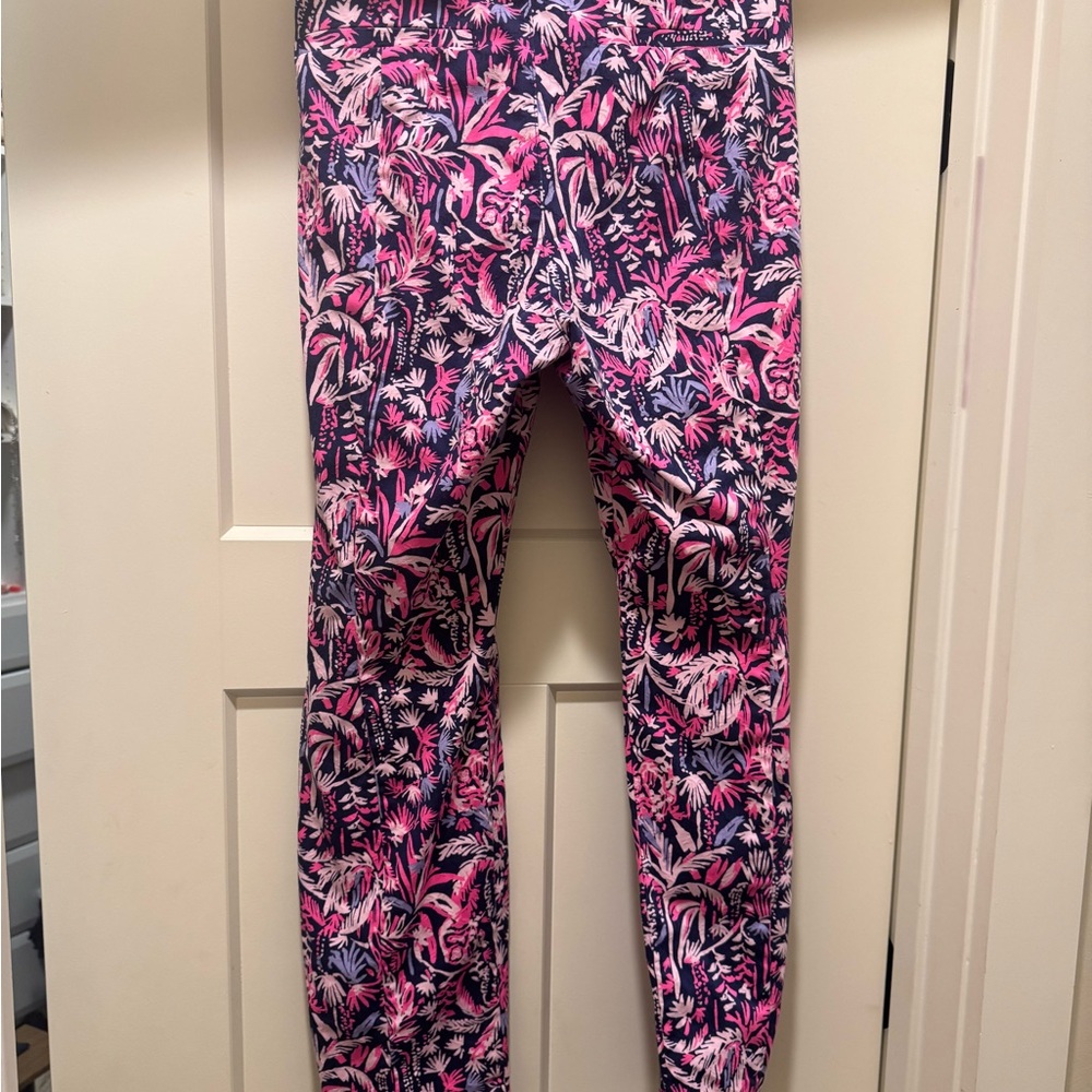 Lilly Pulitzer Pink, navy, and purple pants
